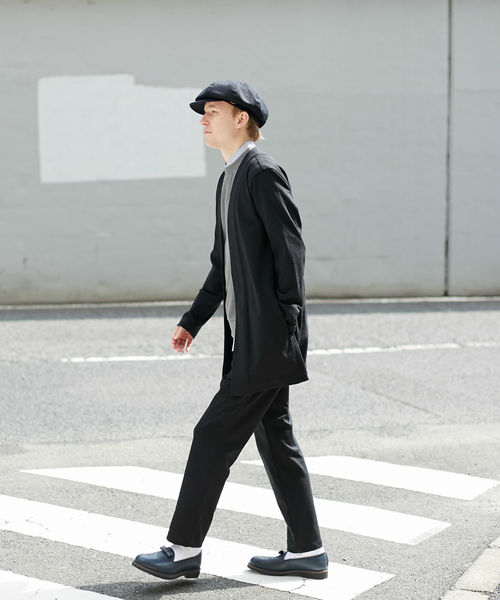 L&HARMONY（エルアンドハーモニー）の「ポンチロングカーディガン（カーディガン/ボレロ・メンズ・ブラック/ネイビー/グレー・LARGE/MEDIUM）」の20枚目の写真