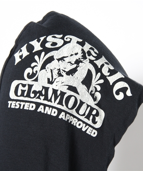 HYSTERIC GLAMOUR（ヒステリックグラマー）の「SCRATCH pt PK（パーカー・メンズ・ホワイト/トップグレー/ブラック・SMALL/MEDIUM/LARGE）」の9枚目の写真