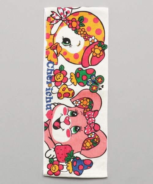 Cherichu チェリッチュ の ﾁｪﾘｯﾁｭ ﾀｵﾙﾏﾌﾗｰ フェイスタオル Wear