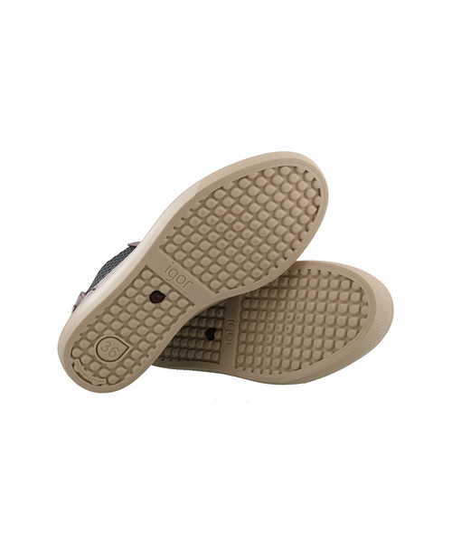 あしながおじさん（アシナガオジサン）の「〈 igor 〉　レインブーツ　3421003（レインシューズ・レディース・ブラック/ワインレッド/グレー・LL/S/M/L）」の9枚目の写真