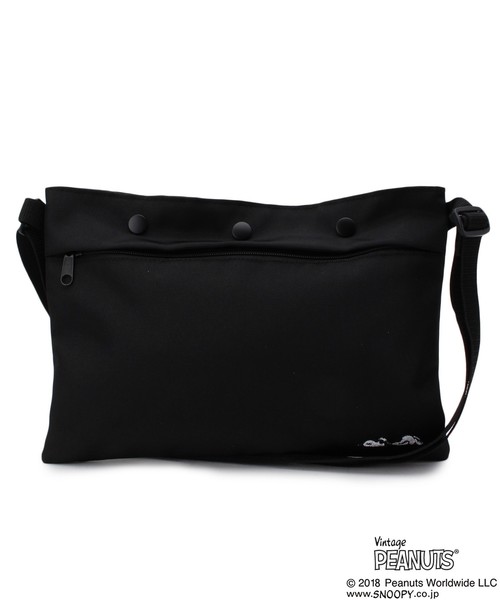 Opaque Clip オペークドットクリップ の Opaque Clip Peanuts サコッシュバッグ ボディバッグ ウエストポーチ Wear
