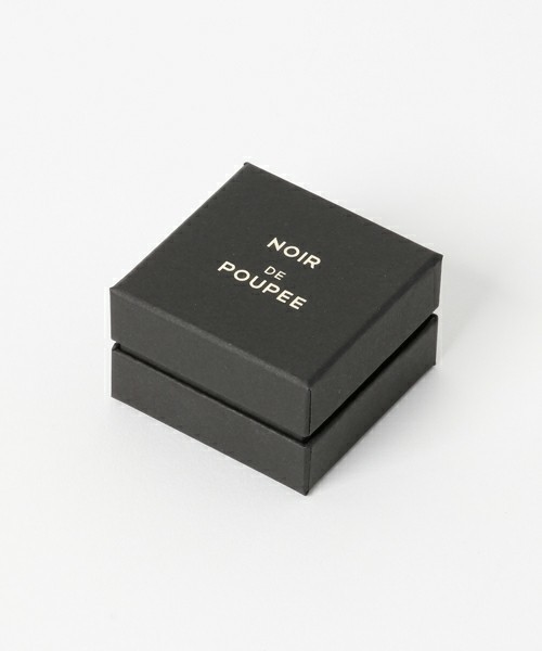 NOIR DE POUPEE(ノワールドプーペ)の「【WEB限定】K10 V字 天然石 リング(リング・レディース・ピンク/クリア・#11/#9)」の3枚目の写真