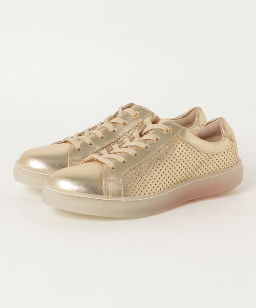 GIRO(ジーロ)の「ASICS WALKING GIRO WG371T(スニーカー・レディース・ホワイト/ブラック/シルバー/ゴールド・22.5cm/23.0cm/23.5cm/24.0cm/24.5cm)」の4枚目の写真