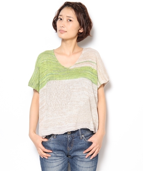LIVETART（リヴェタート）の「tamaki niime/コットンニット (sleeveless)（ニット/セーター・レディース・ベージュ系その他・FREE）」の10枚目の写真