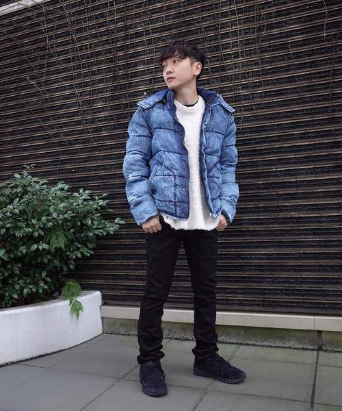 rovtski(ロフトスキー)の「rovtski DENIM 中綿ブルゾン(ダウンジャケット/コート・メンズ・サックスブルー/ケミカルウォッシュ・MEDIUM/LARGE)」の13枚目の写真