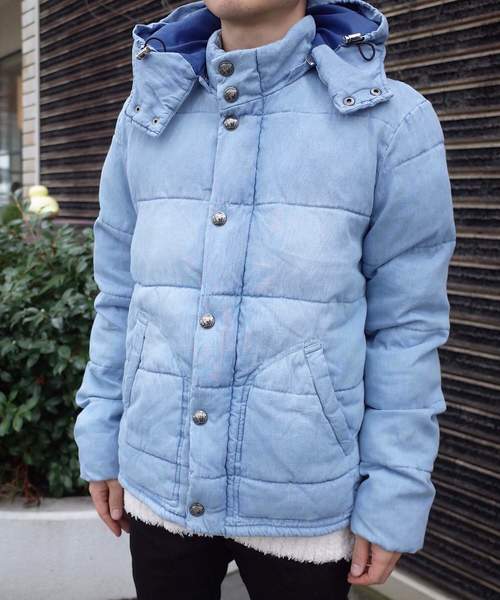 rovtski(ロフトスキー)の「rovtski DENIM 中綿ブルゾン(ダウンジャケット/コート・メンズ・サックスブルー/ケミカルウォッシュ・MEDIUM/LARGE)」の10枚目の写真