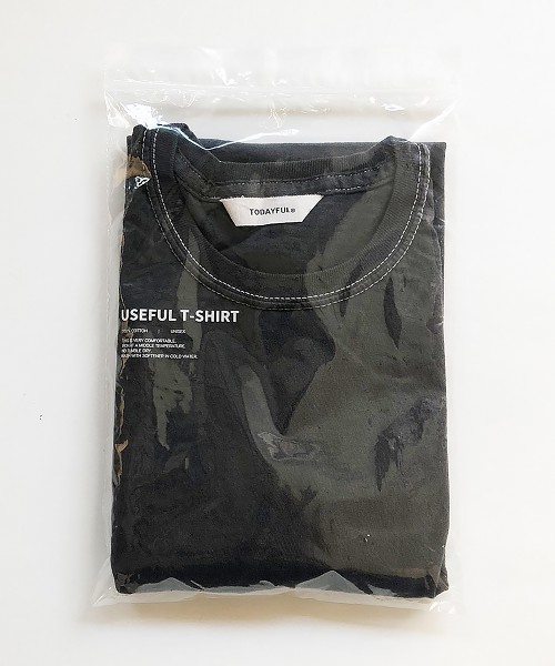 TODAYFUL(トゥデイフル)の「Useful Tシャツ(Tシャツ/カットソー・レディース・ホワイト/ブラック/ベージュ・FREE)」の7枚目の写真
