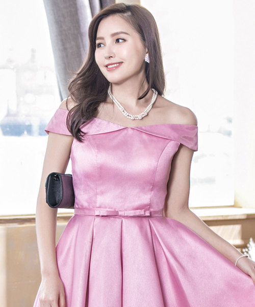 DRESS STAR（ドレス スター）の「ビジュー付きフェイクパール2連ネックレス（ネックレス・レディース・ホワイト・フリー）」の5枚目の写真