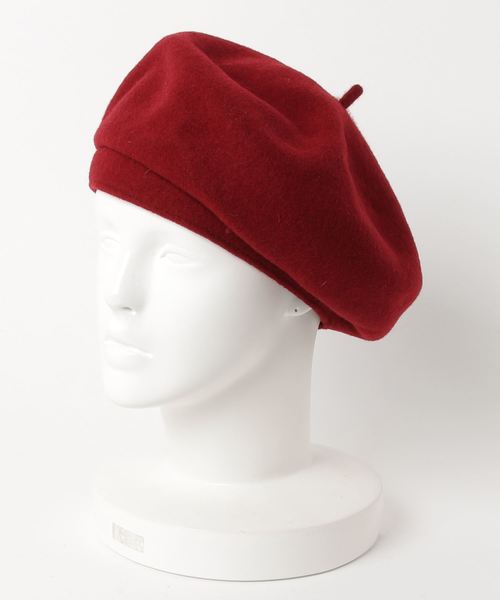 flower（フラワー）の「ラインウールベレー（ハンチング/ベレー帽・レディース・ブラック/ベージュ/ブラウン/グレー/レッド・FREE）」の10枚目の写真