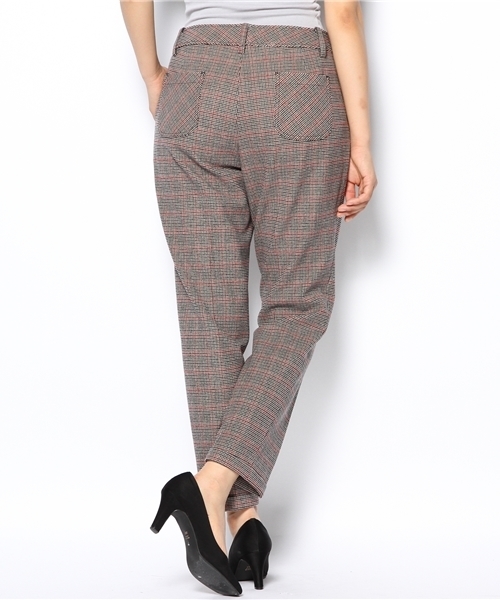 Khaju(カージュ)の「★★Khaju:チェッククロップドパンツ(その他パンツ・レディース・ブラウン/ネイビー/ブラック/グレー・26/27)」の6枚目の写真