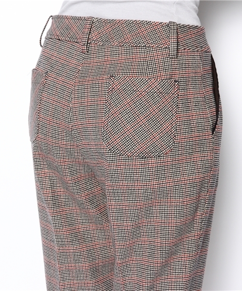 Khaju(カージュ)の「★★Khaju:チェッククロップドパンツ(その他パンツ・レディース・ブラウン/ネイビー/ブラック/グレー・26/27)」の8枚目の写真