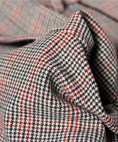 Khaju(カージュ)の「★★Khaju:チェッククロップドパンツ(その他パンツ・レディース・ブラウン/ネイビー/ブラック/グレー・26/27)」の12枚目の写真