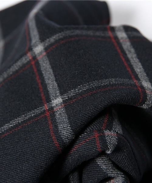 Khaju(カージュ)の「★★Khaju:チェッククロップドパンツ(その他パンツ・レディース・ブラウン/ネイビー/ブラック/グレー・26/27)」の13枚目の写真