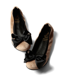 Ray BEAMS | SEPTEMBER MOON / リボン バレエシューズ(バレエシューズ)