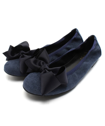 Ray BEAMS | SEPTEMBER MOON / リボン バレエシューズ(バレエシューズ)