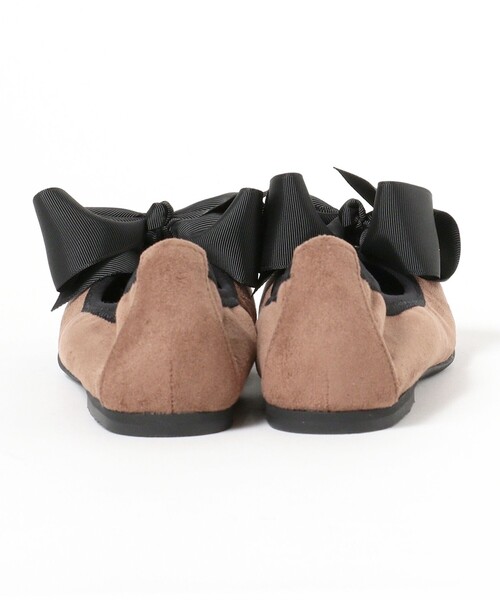 Ray BEAMS（レイビームス）の「【一部予約】SEPTEMBER MOON / リボン バレエシューズ（バレエシューズ・レディース・ブラック/ベージュ/ネイビー・23/22.5/25/25.5/23.5/24/24.5）」の19枚目の写真