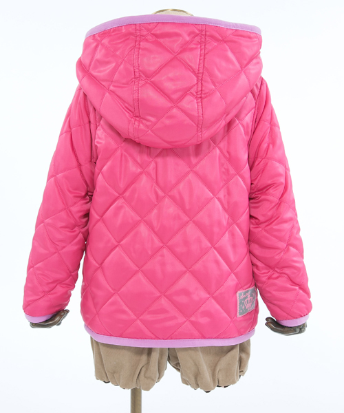 ANY（エニィ）の「【KIDS】ポリエステルシレー加工×裏ボアpt（ブルゾン・キッズ・ブラック系5/カーキ系/ブルー系/ピンク系/オレンジ系・80/90/100/110/120/130）」の6枚目の写真