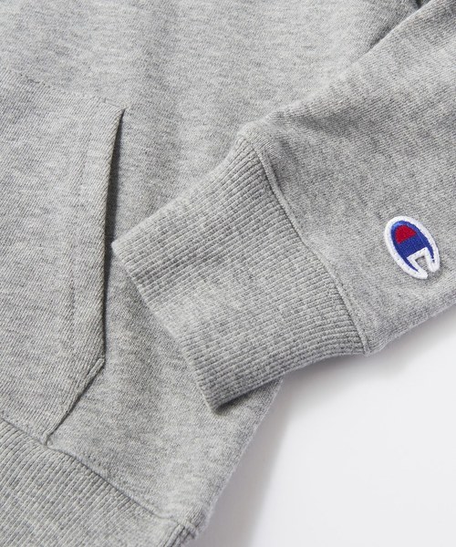 Champion（チャンピオン）の「【Champion】ワンポイントパーカー（パーカー・キッズ・イエロー/グレー/ホワイト/ブラック/ネイビー/レッド・100/120/110/140/130）」の9枚目の写真