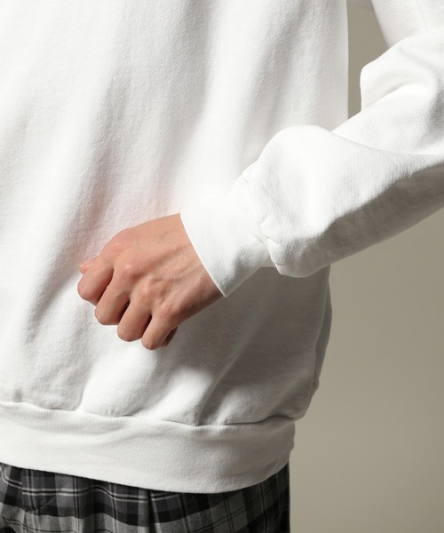 JOURNAL STANDARD（ジャーナルスタンダード）の「LOS ANGELES APPAREL / ロサンゼルスアパレル : Heavy Fleece Turtleneck Sweatshirts #（スウェット・メンズ・ホワイト系その他/カーキ/ブラック系その他/ベージュ/オレンジ・MEDIUM/SMALL/LARGE）」の14枚目の写真