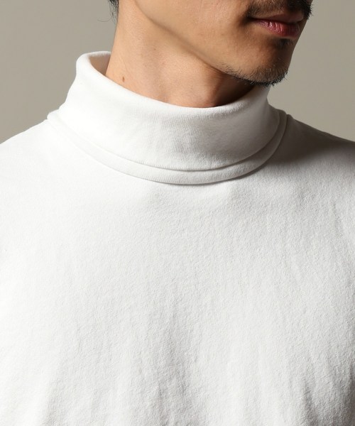 JOURNAL STANDARD（ジャーナルスタンダード）の「LOS ANGELES APPAREL / ロサンゼルスアパレル : Heavy Fleece Turtleneck Sweatshirts #（スウェット・メンズ・ホワイト系その他/カーキ/ブラック系その他/ベージュ/オレンジ・MEDIUM/SMALL/LARGE）」の15枚目の写真