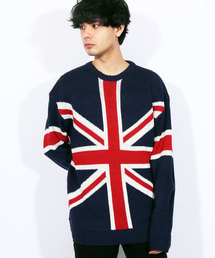 ８(eight) | ニットセーター ユニオンジャック 英国(ニット/セーター)