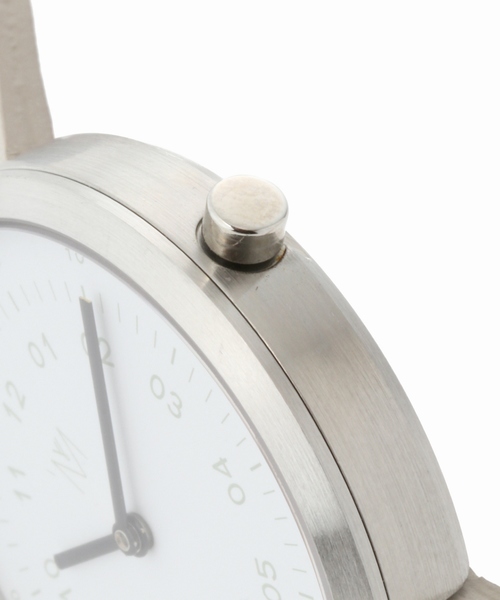 Mavenwatches（マベンウォッチズ）の「MAVEN DRIZZLE OFFWHITE 34mm（アナログ腕時計・レディース・シルバー・FREE）」の6枚目の写真