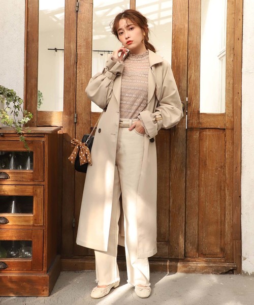 one after another NICE CLAUP(ワンアフターアナザーナイスクラップ)の「レース&レオパードバレエシューズ(バレエシューズ・レディース・アイボリー/モカ/レオパード・SMALL/MEDIUM/LARGE)」の10枚目の写真