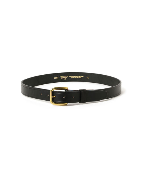 TORY LEATHER(トリーレザー)の「TORY / クリースド レザーベルト <MEN>(ベルト・メンズ・ブラック/ブラウン・32inch/36inch/34inch)」の3枚目の写真
