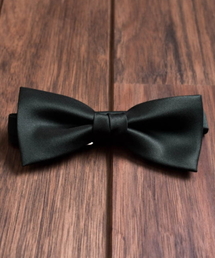 ARCHIVER（アーカイバ）の「【Gl】【MADE IN JAPAN】サテン　ソリッドボウタイ（蝶ネクタイ）」