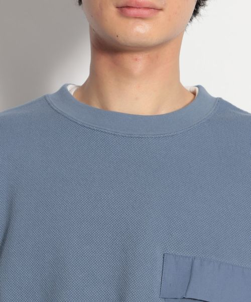 niko and...（ニコアンド）の「クルーネックベスト（ベスト・メンズ・キャメル/ライトブルー/ネイビー・MEDIUM/LARGE）」の12枚目の写真