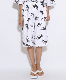 i | 恐竜（大）プリント膝丈パンツ(その他パンツ)