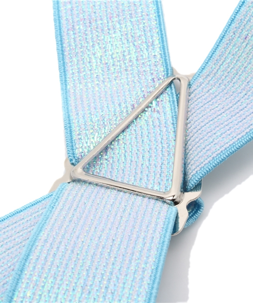 WEGO（ウィゴー）の「WEGO/プリズムサスペンダー（サスペンダー・レディース・ホワイト/サックスブルー/パープル/ピンク・FREE）」の6枚目の写真