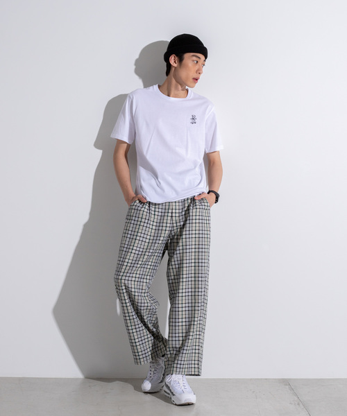 WEGO（ウィゴー）の「WEGO/ベアワンポイント刺繍Tシャツ（Tシャツ/カットソー・メンズ・ネイビー/ベージュ/ホワイト/ホワイト系その他/その他2/その他1・LARGE/MEDIUM/SMALL）」の15枚目の写真