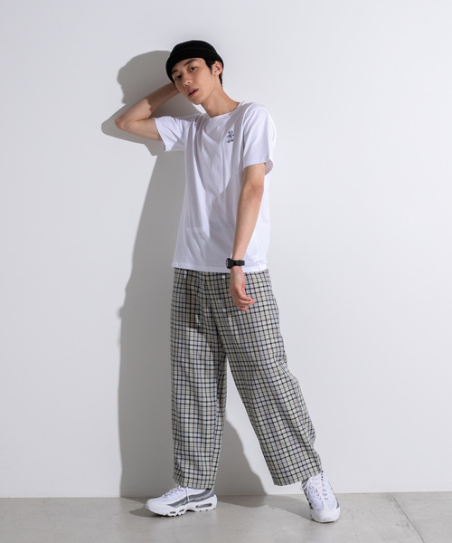 WEGO（ウィゴー）の「WEGO/ベアワンポイント刺繍Tシャツ（Tシャツ/カットソー・メンズ・ネイビー/ベージュ/ホワイト/ホワイト系その他/その他2/その他1・LARGE/MEDIUM/SMALL）」の16枚目の写真