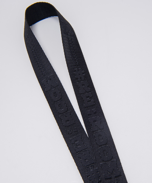 #Re:room（リルーム）の「ラインロゴナイロンネックストラップ（その他小物・メンズ・ホワイト/ブラック・FREE）」の3枚目の写真