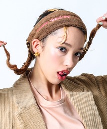 KMC DETAILS SELECT�i�P�C�G���V�[�f�B�e�C���Y�Z���N�g�j�́usunista / LINE / COOL MAX  LINE embroidery HAIR BAND�i�w�A�o���h�j�v