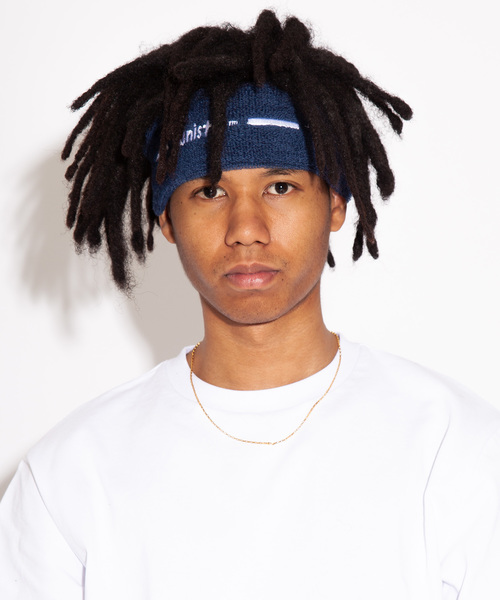 sunista / LINE / COOL MAX LINE embroidery HAIR BAND SUN-005