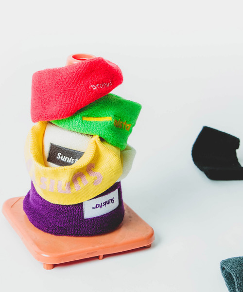 sunista / LINE / COOL MAX LINE embroidery HAIR BAND SUN-005