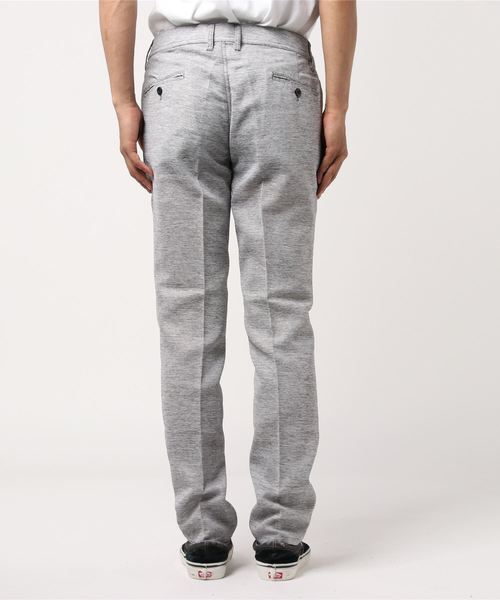 MEN'S BIGI(メンズビギ)の「カラミ織りストレッチパンツ(その他パンツ・メンズ・ネイビー/グレー・LL/S/M/L/SS)」の4枚目の写真
