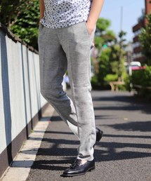 カラミ織りストレッチパンツ