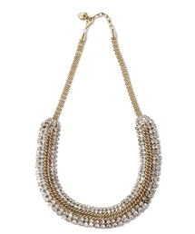 Demi-Luxe BEAMS | BEAMS / Wカーブ チェーン ネックレス(ネックレス)