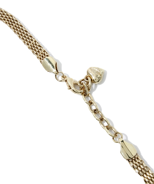 Demi-Luxe BEAMS（デミルクス ビームス）の「Demi-Luxe BEAMS / Wカーブ チェーン ネックレス（ネックレス・レディース・ゴールド・ONE SIZE）」の3枚目の写真