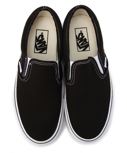 BEAUTY&YOUTH UNITED ARROWS（ビューティーアンドユースユナイテッドアローズ）の「BYBC VANS スリッポン◆（スニーカー・レディース・ブラック/ホワイト・4h/5/6/5h）」の2枚目の写真