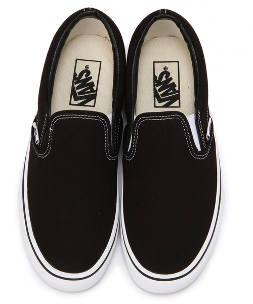 BEAUTY&YOUTH UNITED ARROWS（ビューティーアンドユースユナイテッドアローズ）の「BYBC VANS スリッポン◆（スニーカー・レディース・ブラック/ホワイト・4h/5/6/5h）」の4枚目の写真