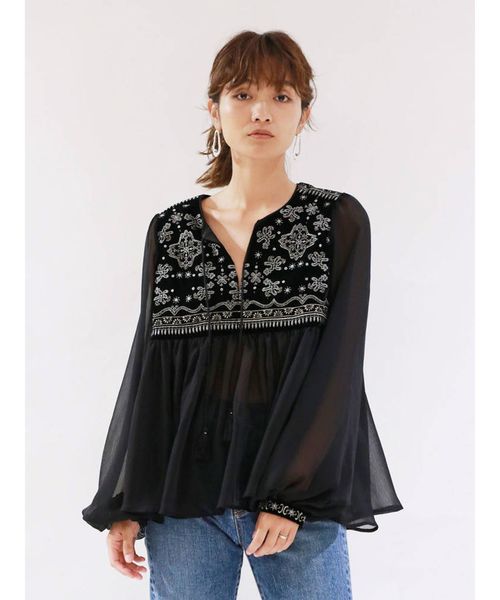 ブランド古着 長袖ブラウス シャツ ブラウス Ungrid アングリッド のファッション通販 Zozoused