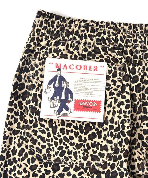 MACOBER（マコバ）の「【Begin3月号掲載】SU: SHIPS 別注 MACOBER シェフ パンツ グレンチェック/レオパード（その他パンツ・メンズ・ブラウン/ダークグレー/キャメル・M/L）」の3枚目の写真