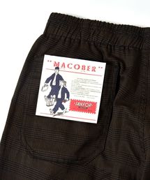 MACOBER | 【Begin3月号掲載】SU: SHIPS 別注 MACOBER シェフ パンツ グレンチェック/レオパード(その他パンツ)
