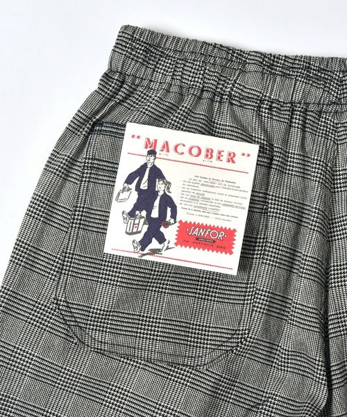 MACOBER（マコバ）の「【Begin3月号掲載】SU: SHIPS 別注 MACOBER シェフ パンツ グレンチェック/レオパード（その他パンツ・メンズ・ブラウン/ダークグレー/キャメル・M/L）」の11枚目の写真