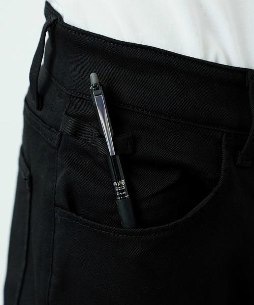 EDWIN（エドウィン）の「EDWIN エドウィン ハタラクロ ストレート ロングパンツ ストレッチ オフィスカジュアル（その他パンツ・メンズ・ブラック・X-LARGE/LARGE/SMALL/MEDIUM）」の9枚目の写真