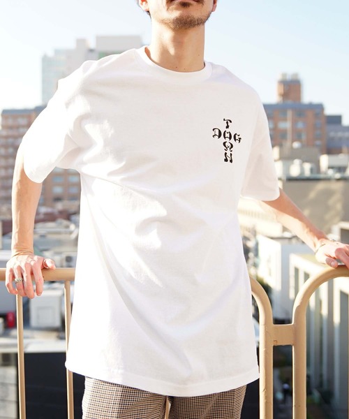 DOGTOWN（ドッグタウン）の「Cross Logo Venice S/S T-SHIRTS/ ドッグタウン Tシャツ ユニセックス バックプリント ベニス（Tシャツ/カットソー・メンズ・ブラック/ホワイト・SMALL/MEDIUM/LARGE/X-LARGE）」の13枚目の写真